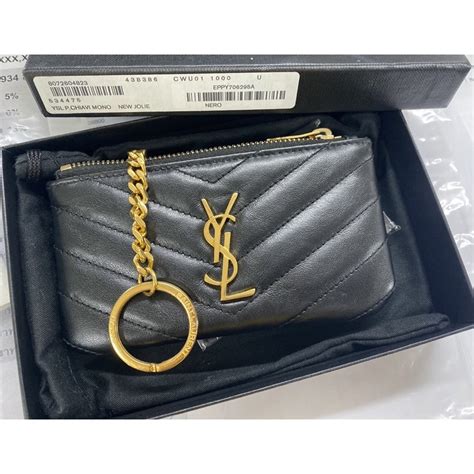 ysl keychain|ysl keychain pouch.